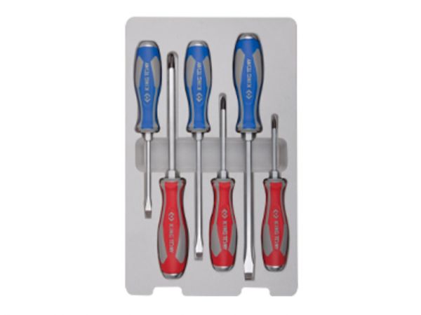 Набір викруток 6 одиниць посилені (уп.1) KING TONY