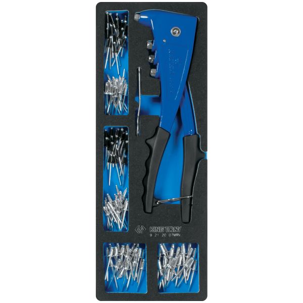 Набір пістолет заклепочний 121 одиниць в ложементі