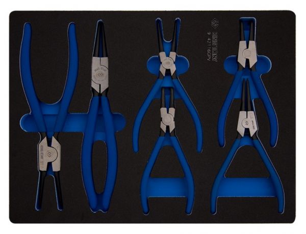 Набір знімачів стопорних кілець, ложемент EVO, 6 одиниць