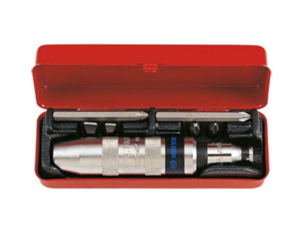 Викрутка ударна 1/2" 8 од. в металевому кейсі