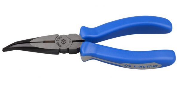 Пасатижі тонкий ніс загнуті 160мм, арт.6331-06