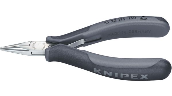 Плоскогубці захватні для електроніки KNIPEX 35 22 115 ESD