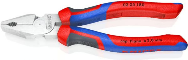 Плоскогубці комбіновані особливої потужності 180 мм KNIPEX 02 05 180