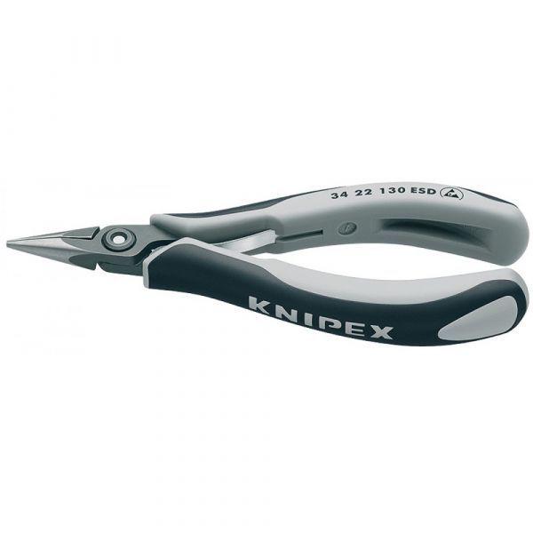 Прецизійні плоскогубці захватні для електроніки KNIPEX 34 22 130 ESD