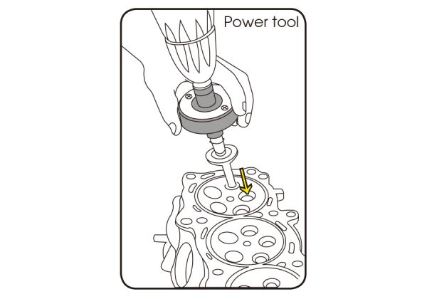 Вороток - пристосування для притирки клапанів