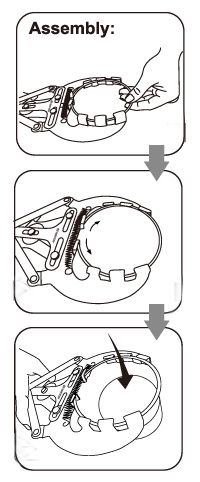 Знімач поршневих кілець 80-120 мм