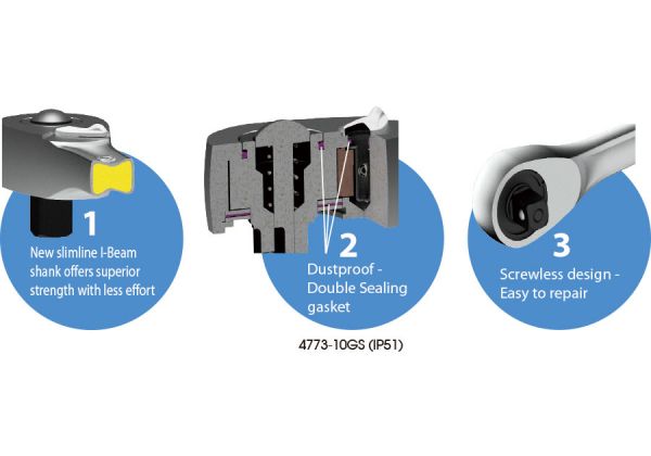 Трищітка 1/2 "250 мм 90 зубів