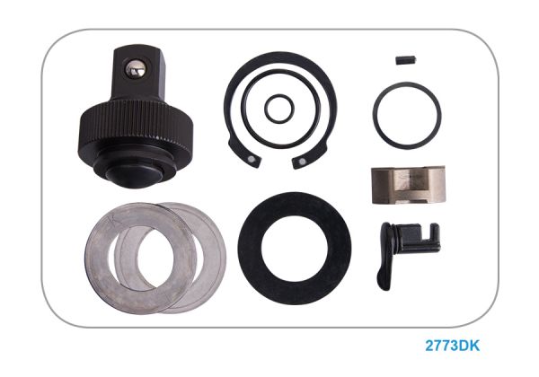 Трещітка 1/4", 90 зубців, флажкова з кнопкою. IP51.