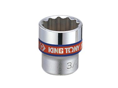 Набір головок 3/8" дюйм 1/4" - 13/16" (13 шт. 12 гранн.) на планці