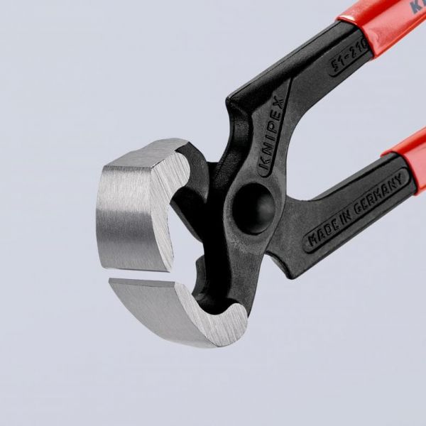 Кусачки-молоток (кліщі) для підковування коней, 25,5мм KNIPEX 55 00 300, фосфатовані