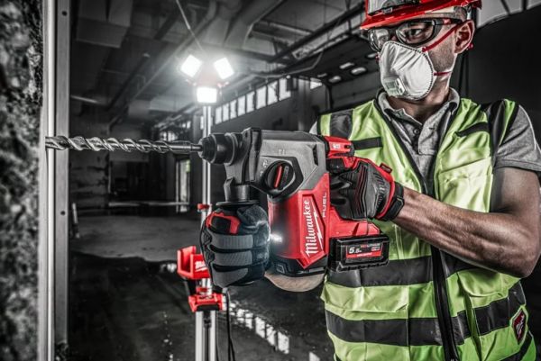 Перфоратор акумуляторний безщітковий SDS PLUS Milwaukee M18 FH-0X FUEL