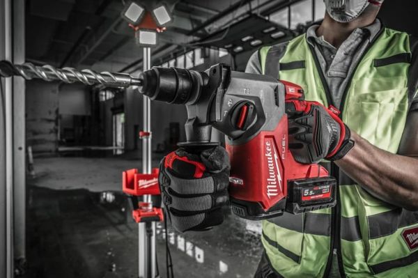 Перфоратор акумуляторний SDS-PLUS MILWAUKEE, M18 FHX-0, 2,5Дж (каркас) (HD кейс)