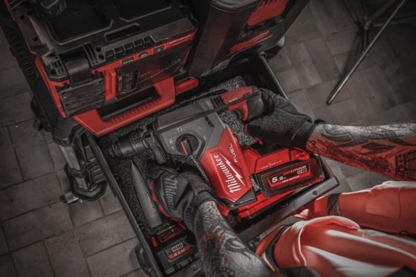 Перфоратор акумуляторний безщітковий SDS-PLUS MILWAUKEE, M18 ONEFHX-0, 2,5Дж (HD кейс)