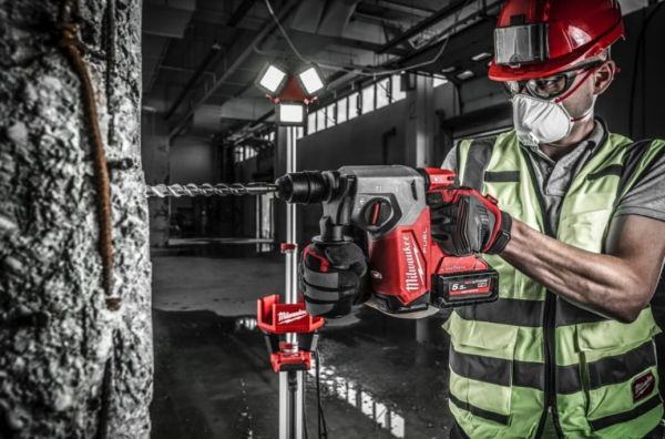 Перфоратор акумуляторний SDS-PLUS MILWAUKEE, M18 ONEFHX-0X, 2,5Дж (каркас, патрон FIXTEC 13мм, HDкейс)