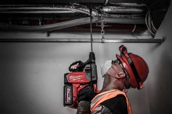 Перфоратор акумуляторний SDS-PLUS MILWAUKEE, M18 ONEFHX-0X, 2,5Дж (каркас, патрон FIXTEC 13мм, HDкейс)