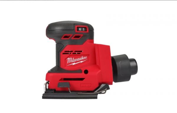 Шліфмашина вібраційна акумуляторна MILWAUKEE, M18 BQSS-0, 113х104мм (каркас)