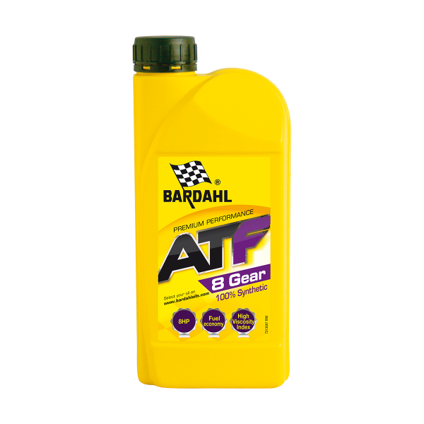 Масло трансмиссионное ATF 8G+ Bardahl - 1 л