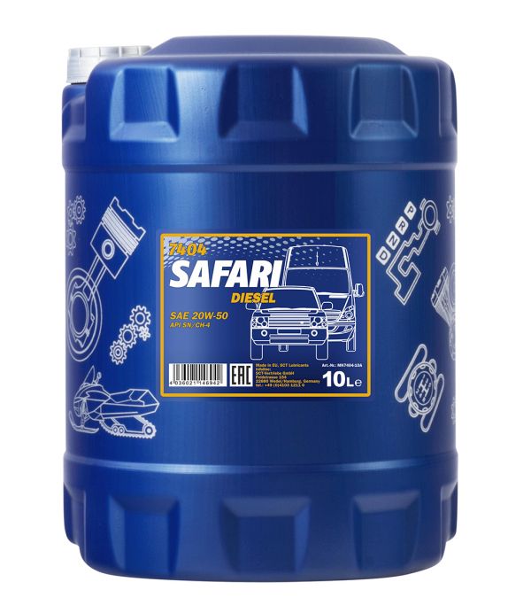 Олива моторна Safari SAE 20W-50 Mannol - 10 л