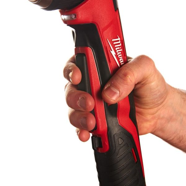 Дриль кутовий акумуляторний MILWAUKEE, C12 RAD-0, 12Нм (каркас, картонне пакування)