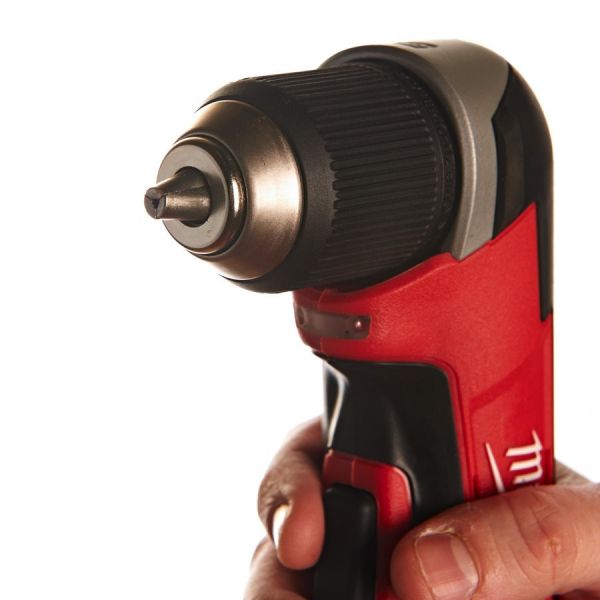 Дриль кутовий акумуляторний MILWAUKEE, C12 RAD-0, 12Нм (каркас, картонне пакування)
