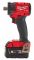 Гайковерт акумуляторний безщітковий 1/2'' MILWAUKEE, M18 FIW2P12-502X, 339Нм, з піном (зарядний пристрій M12-18 FC, 2 акумулятор