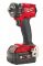 Гайковерт акумуляторний безщітковий 1/2'' MILWAUKEE, M18 FIW2P12-502X, 339Нм, з піном (зарядний пристрій M12-18 FC, 2 акумулятор