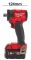 Гайковерт акумуляторний безщітковий 1/2'' MILWAUKEE, M18 FIW2P12-502X, 339Нм, з піном (зарядний пристрій M12-18 FC, 2 акумулятор