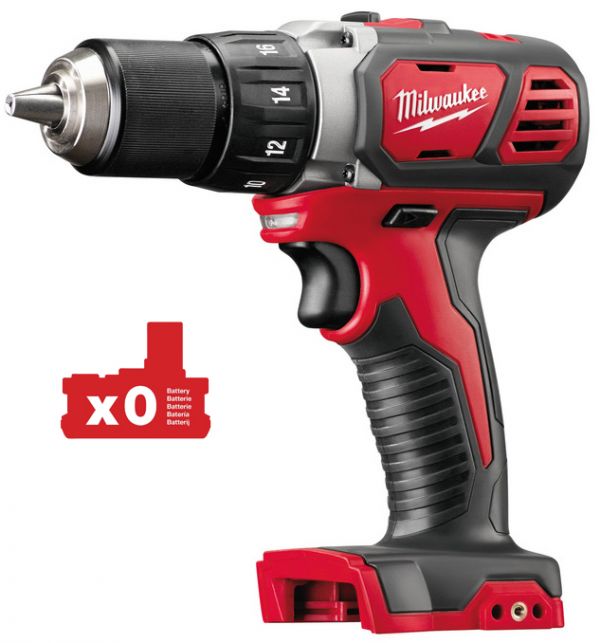 Дриль - шуруповерт, крут. мом. 50 Нм, MILWAUKEE M18 BDD-0 4933443530