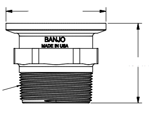 Фитинг Banjo M220MPT