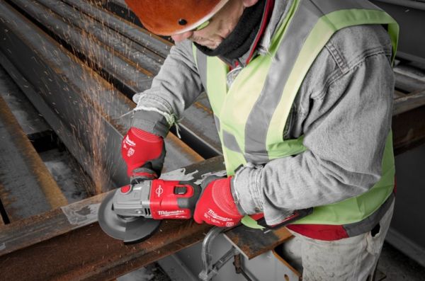 Шліфмашина кутова акумуляторна MILWAUKEE, M18 FHSAG125XB-552X, діаметр 125 мм (+ заряд.пристрій, 2 а