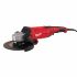 Кутова шліфувальна машина MILWAUKEE 180 мм AGV 22-180 E 4933431820 (+ захисний кожух, гайка фланцева, бічна рукоятка, кабель 4 м