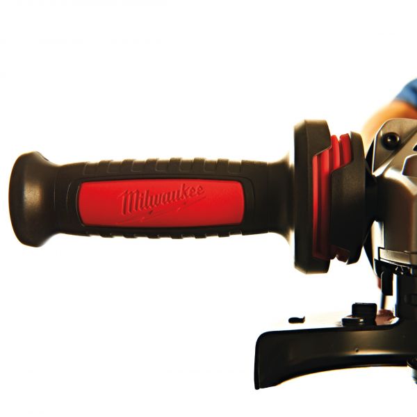 Шліфмашина кутова MILWAUKEE, AGV 22-230/DMS, 2200Вт, діаметр 230мм (захисний кожух, антивібраційна рукоять, опорна та притискна