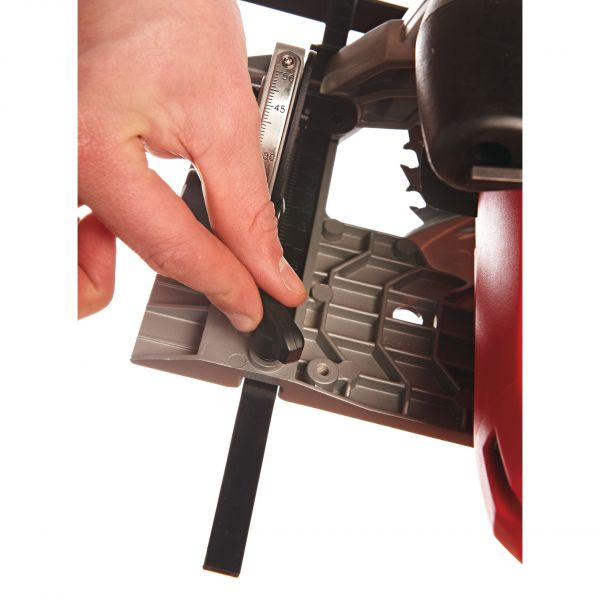 Циркулярна пила MILWAUKEE CS 60 184 мм 4933419225 (+пильний диск, паралельний упор, адаптер для пилососу, ключ для диска, картон