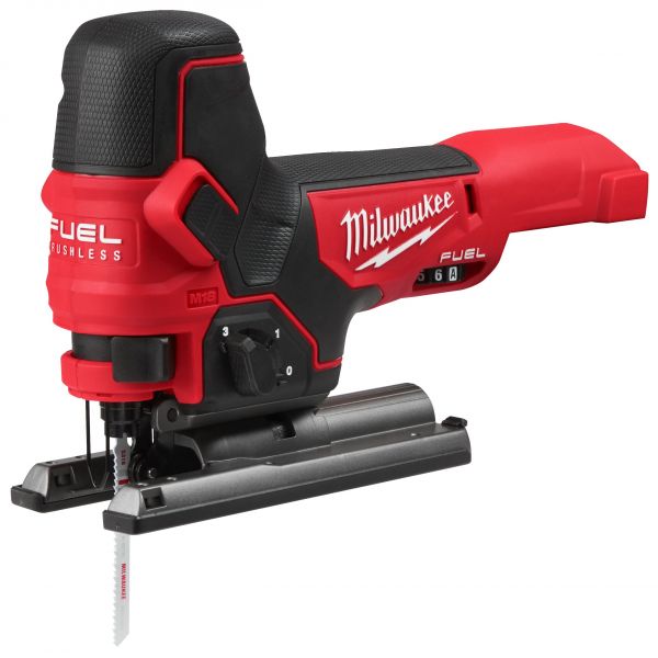 Пила лобзикова акумуляторна безщіткова MILWAUKEE M18 FBJS-0X (каркас+HD кейс)