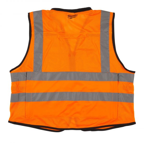 Жилет помаранчевий PREMIUM MILWAUKEE, сигнального забарвлення (L / XL)