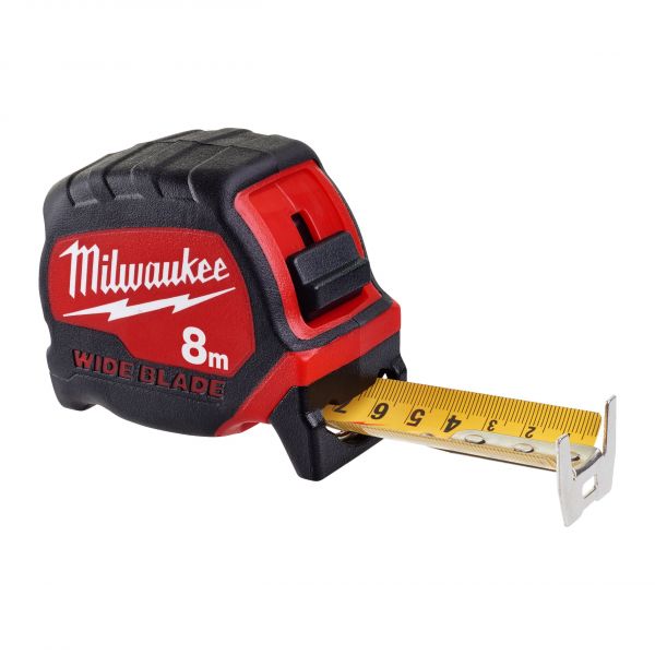 Рулетка MILWAUKEE WIDE BLADE, 8м (33мм)