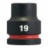 Головка ударна ShW 3/4'' STD MILWAUKEE, 19мм