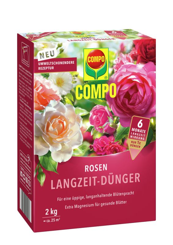 Добриво тривалої дії для троянд Compo - 2 кг