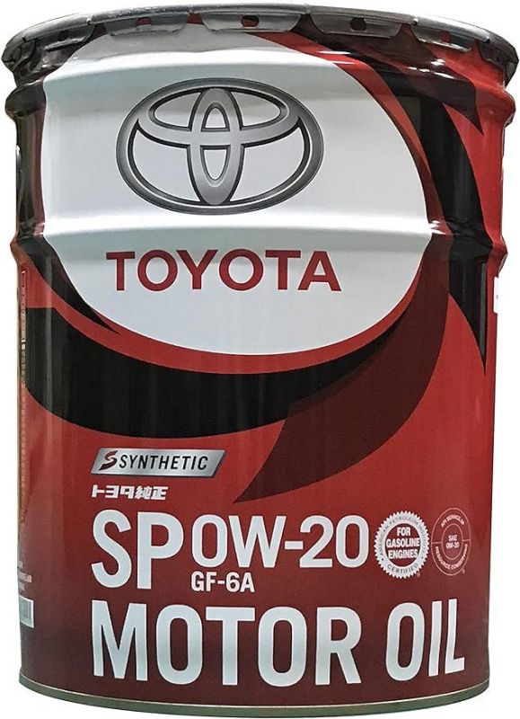 Олива Toyota Synthetic Motor Oil SP/GF6A, 0W-20 (Japan), 20л. 08880-13203