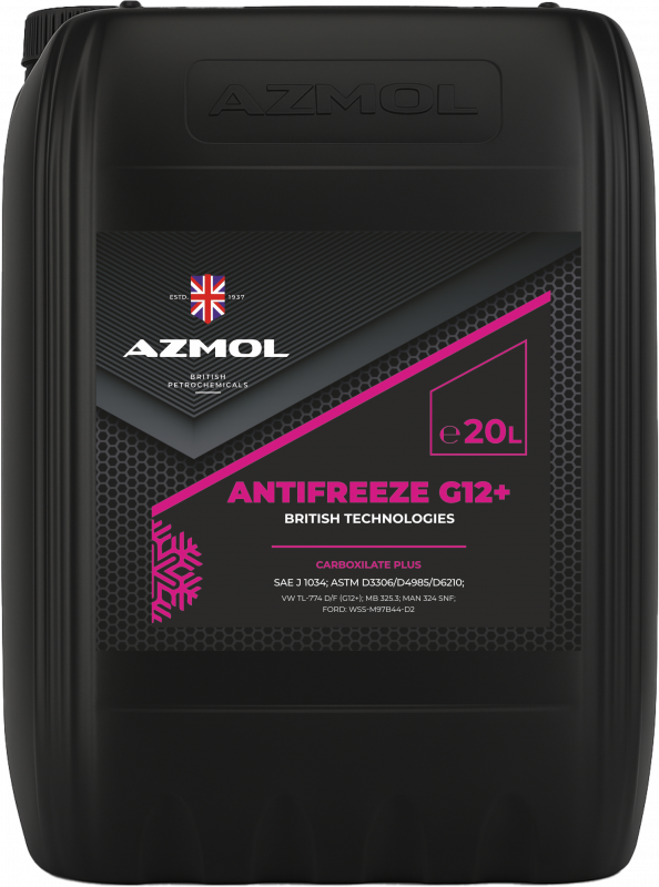 Антифриз красный G12+ Azmol - 20 л