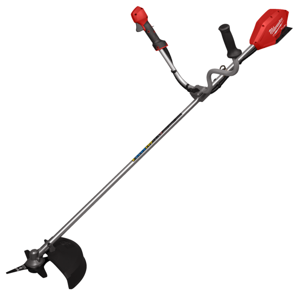 Коса акумуляторна безщіткова Milwaukee M18 FBCU-0 FUEL (+ ніж з 4 лезами, ключ T30, ранцева підвіска)