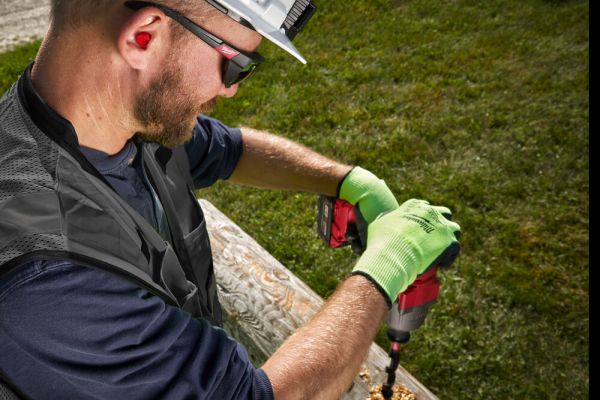 Беруші одноразові пінні червоні MILWAUKEE, (10 пар)