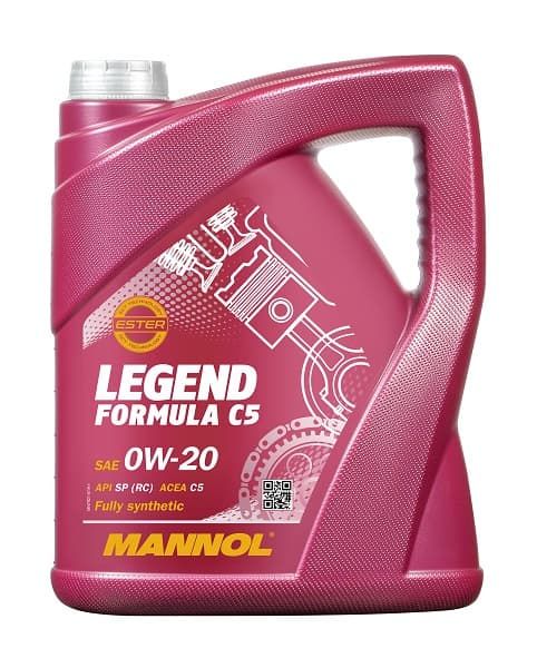 Масло моторное Legend Formula C5 SAE 0W-20 Mannol - 5 л