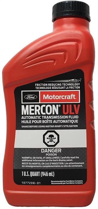 Олива MOTORCRAFT MERCON ULV ATF, 1qt. XT12-QULV