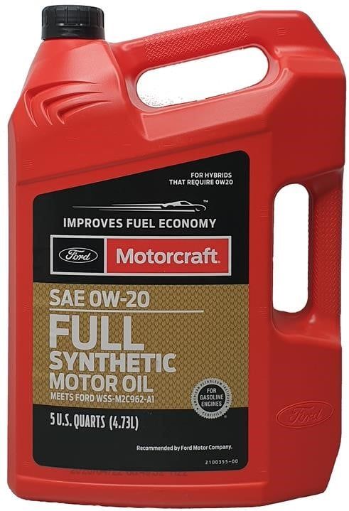 Олива MOTORCRAFT 0W-20 FULL SYNTHETIC, SP/GF-6, 5qt. XO0W20-5QFS