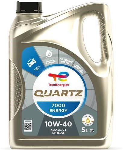 Олива TOTAL QUARTZ 7000 ENERGY 10W-40, 5л. 214114