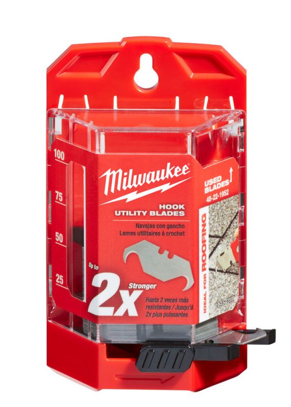 Леза змінні трапецієподібні з гаками MILWAUKEE, (50шт)