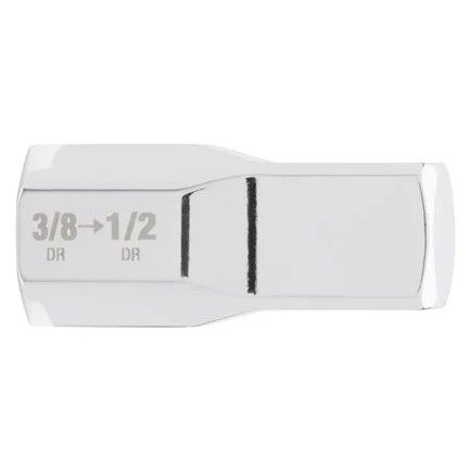 Перехідник хромований для головок MILWAUKEE с квадарата 3/8'' на 1/2'' квадрат