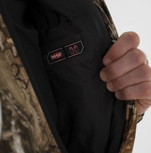 Куртка з підігрівом MILWAUKEE, M12 HJCAMO6-0 (XXL), камуфляжна (розмір XXL)