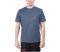 Футболка MILWAUKEE WTSSBLU-M, з карманом та коротким рукавом, синя, (розмір M)